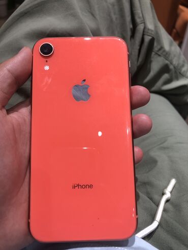 iphone 5c купить: IPhone Xr, Колдонулган, 64 ГБ, Коралл, Каптама, 81 %