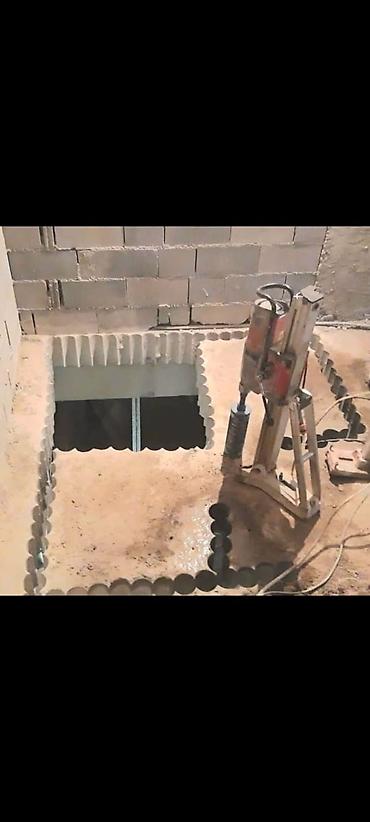 Beton işləri: Beton kəsmə desmə xidmeti beton kesen beton kesimi sesiz vibrasiyasiz — 1