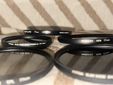 Техника и электроника: Fotoqraf üçün filtr dəsti - FOTGA Slim Wide Band Fader ND (W) – 58 — 6