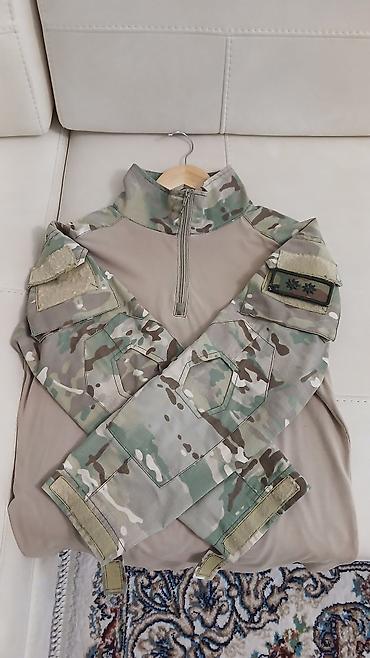 Köynəklər: Taktiki hərbi stil köynək - Növ: Combat shirt (yarım-fermuarlı) - — 1