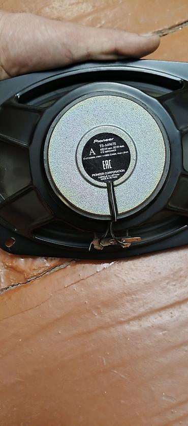 Колонки и сабвуферы: Pioneer TS-A6967S avtomobil akustikası – 6"x9" (16 x 24 sm) koaksial — 3