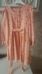 uşaq ucun donlar: 6-7 yaş qiz üçün paltar satilir,az geyinilib,Türkiye istehsalidir,80 %