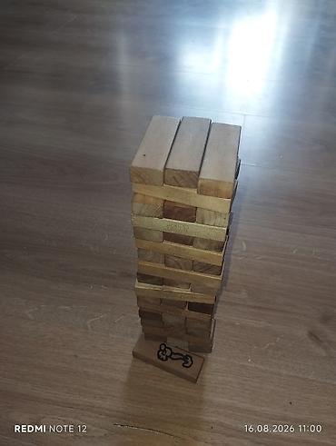 case logic: Женго, jengo, башня из досок. осторожная игра на внимательность. где — 1