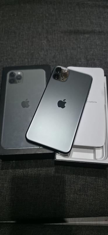 iphone 10plus: IPhone 11 Pro Max, Б/у, 256 ГБ, Space Gray, Коробка, 78 % — 2