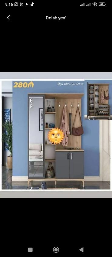 Ev üçün mebel: Dehliz dolabı — 1