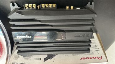 avto maqnitola: Sony Xplod avtomobil gücləndiricisi - Model: Sony Xplod (üst paneldə