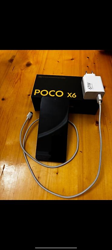poco 6: Poco X6, 256 GB, rəng - Qara, Sensor — 2