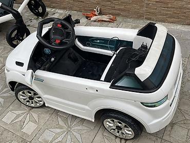 oyuncaq kamaz type 1: Uşaq elektrik maşını – ağ rəng, SUV dizaynı Xüsusiyyətlər: - — 3