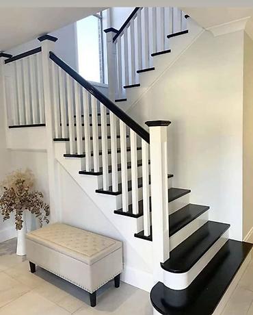 Обшивка лестниц: Лестница на заказ,,, Каражыгач, Жангак, Сосна, Фанера шпон. Баалар — 29