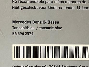 model 1: Mercedes, 2007 il, 1:43, Dəmir, Ödənişli çatdırılma — 7
