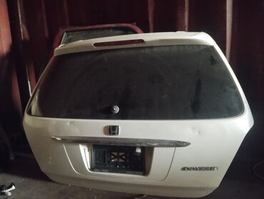 база зил: Багажник капкагы Honda 2000 г., Колдонулган, түсү - Ак,Оригинал