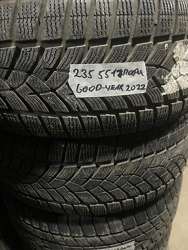 suv: Шины 235 / 55 / R 17, Всесезонная, Б/у, Пара, Внедорожные (АТ/МТ), GoodYear — 1