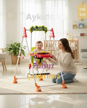 uşaq yellenceyi: 👶 YENİ UŞAQ YELLƏNCƏYİ – KEYFİYYƏT + PULSUZ ÇATDIRILMA! 🔥 Körpəniz — 1