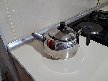 çaydan qiymətləri: Yeni, rəng - Gümüşü, Çaydan, Paslanmayan polad, 1 l — 1
