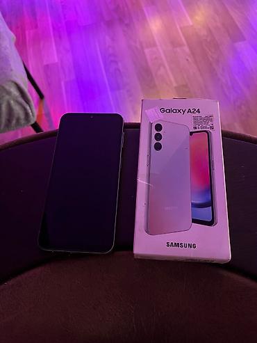 samsung tv ikinci el: Samsung Galaxy A24 4G, 128 GB, rəng - Gümüşü, Barmaq izi — 2