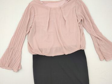 sukienka boho na wesele plus size: Sukienka damska, rozmiar S