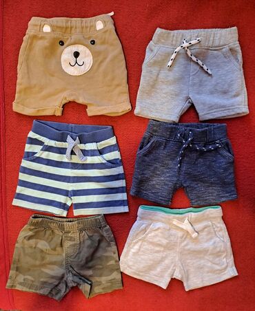 paket stvari za decaka: Zara, Kratki šorts, 62-68