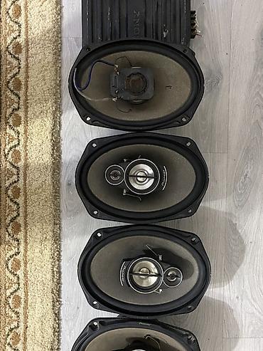 səs kalonka: Pioneer avtomobil akustikası – 6x9" koaksial dinamiklər dəsti Model — 7