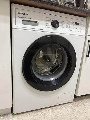 тв 32: Стиральная машина Samsung (фронтальная загрузка), Digital Inverter — 1