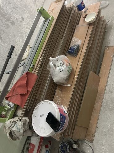 продам картошку: Ламинат напольный, б/у - Материал: ламинированные панели под дерево