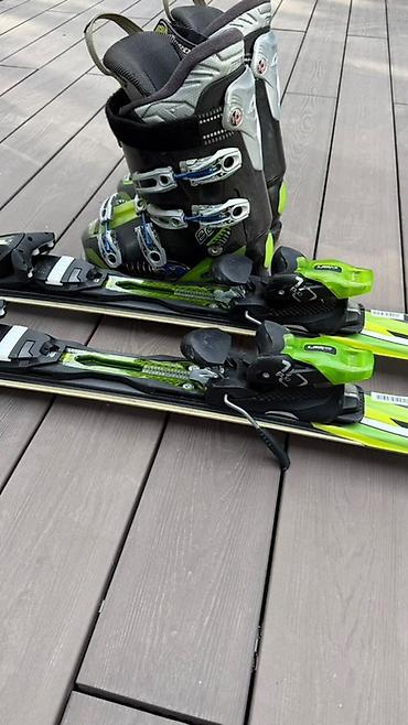 крепление для лыжи: Горнолыжный комплект Elan: - Лыжи Elan Waveflex 8, длина 160 см — 3