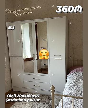 Servantlar: Dolab yeni qarderob paltar dolabı — 1