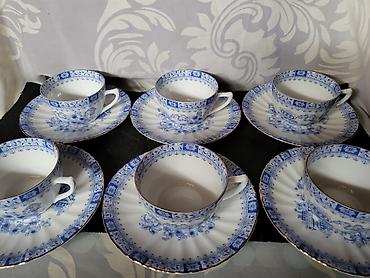 Kompleti posuđa: Sevis za kafu,caj,zestinu 1949 do 1954 godina China Blau Setmann — 11