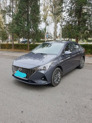 арзан баада машиналар: Hyundai Accent: 2022 г., 1.6 л, Автомат, Бензин, Седан