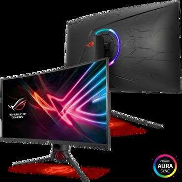 Техника и электроника: Монитор, Asus, Б/у, 31" - 32"