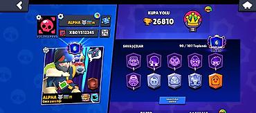 Dəstlər, kostyumlar: Məhsul: Brawl Stars hesabı.50 SƏVİYƏ pubg hesabı ilə dəyişdirilir — 9