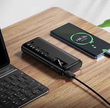 micro: Внешний аккумулятор Hoco J158 Pro Intelligent Balance, 10000 мА·ч — 7