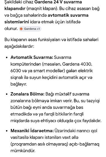 solenoid: Elektromaqnitli suvarma klapanı - Tətbiq: bağ və istixana suvarma — 3