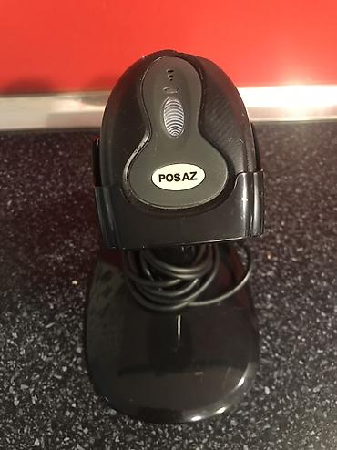 Торговые принтеры и сканеры: USB qoşulmalı əl tipli barkod skaner. Qara rəngli korpusda təqdim — 5