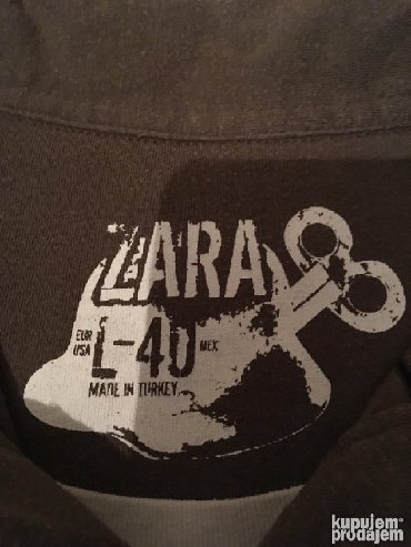 Majice: Zara muška polo majca, L veličina, svetlije braon boje sa belim na lalafo.rs — 8 Majice: Zara muška polo majca, L veličina, svetlije braon boje sa belim — 8