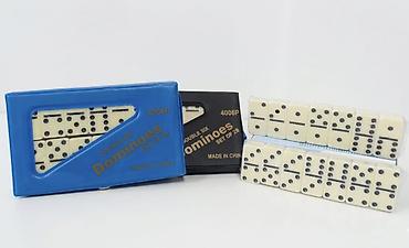 Набор домино Double Six (4006P), комплект из 28 костяшек. -
