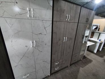 Шифоньеры: Шифоньер, Новый, Прямой, цвет - Белый, ЛДСП — 9