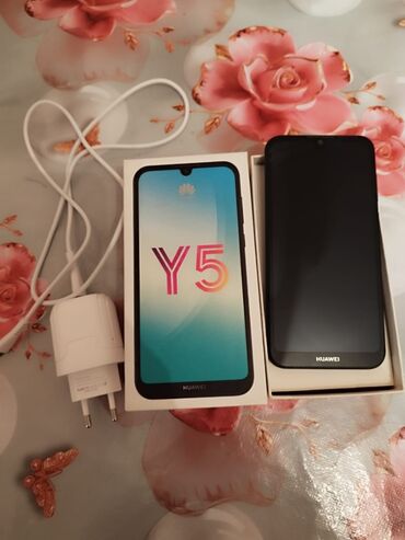 huawei honor 2: Huawei Y5, 32 GB, rəng - Mavi, Sensor, İki sim kartlı, Sənədlərlə