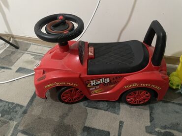 магнит игрушки: Каталка-машинка для детей «Rally» (Funny Toys Plast) - Тип: детская