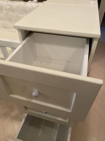 Beşiklər: Qız üçün, İşlənmiş, Dördbucaq, Beşik, Dəstsiz, Matrassız, Yellənmə mexanizmsiz — 4