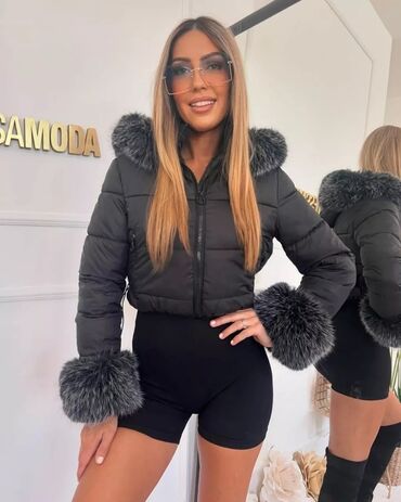 Zimske jakne: M, Jednobojni, Sa postavom, Krzno — 6