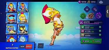 Digər: Brawl Stars oyun hesabı - Kupa: 12,298 Savaşçılar: 55/100 - Hesabda — 26