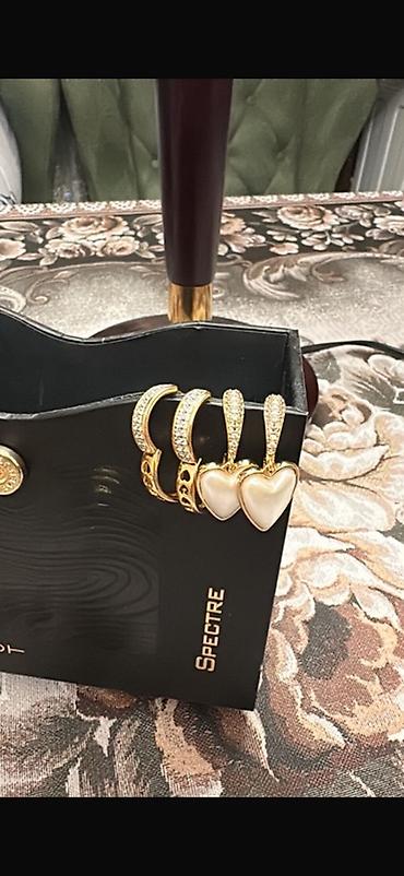 cartier sirga: Qadın sırğaları dəsti Hamisi birge cox ucuz - Üslub: klassik və — 4