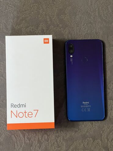 redmi 8 цена в бишкеке: Xiaomi, Redmi Note 7, Новый, 64 ГБ, цвет - Фиолетовый, 2 SIM