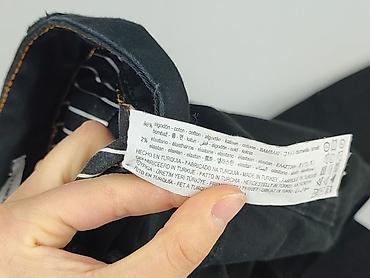 czarne cargo pull and bear: Zara, Spodnie materiałowe damskie, rozmiar S — 6