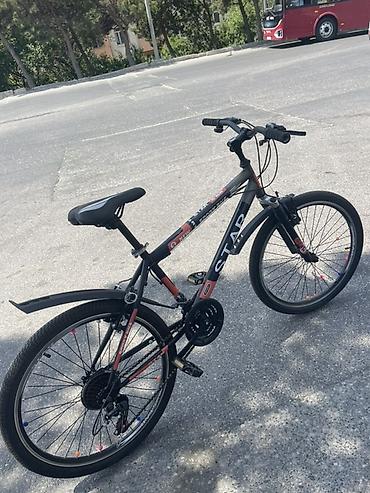 matorlu velasibet: İşlənmiş Şəhər velosipedi Start, 24", sürətlərin sayı: 21, Pulsuz çatdırılma — 7