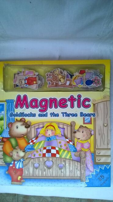 Knjige, časopisi, CD i DVD: Knjiga:Magnetic (sa magnetima),12 str. 2008. 30 x 32 cm. eng. malo