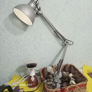 Stol lampaları: Masaüstü bərkidilən qol lampası - Tip: Yaylı mexanizmli, ikiqat qol — 5