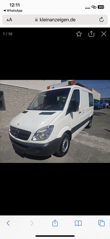 Mercedes-Benz: Mercedes-Benz Спринтер: 2007 г., 2.2 л, Автомат, Дизель, Бус