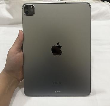 Планшеты: Планшет, Apple, память 128 ГБ, 10" - 11", 5G, Б/у, Классический цвет - Серебристый — 1