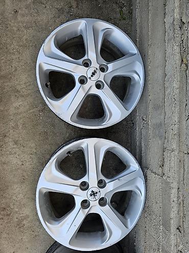 r16 c: Литые Диски R 16 Chevrolet, Комплект, отверстий - 4, Б/у — 2